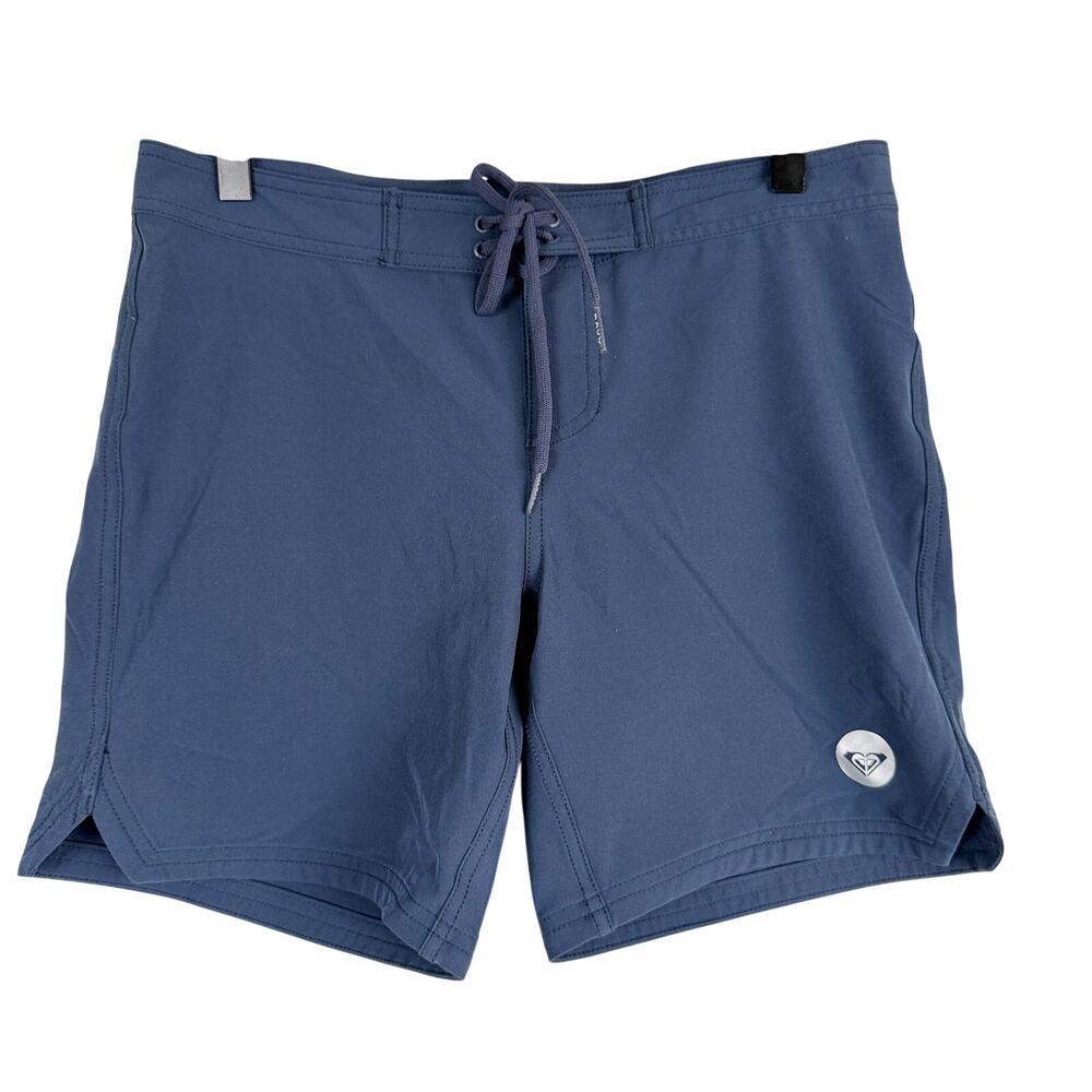 Roxy Womens To Dye 7" Boardshorts Swim Shorts Navy Blue - S